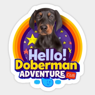 Doberman Sticker